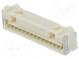 Zásuvka  kabel-pl.spoj  vidlice  CLIK-Mate  1,25mm  PIN  14  SMT  1A