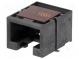 Zásuvka  RJ45  PIN  8  Kat  3  nízkoprofilové  zlacený  SMT