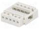 Zástrčka  IDC  zásuvka  PIN  5  IDC  THT  2,54mm  pocínovaný