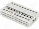 Zástrčka  IDC  zásuvka  PIN  10  IDC  THT  2,54mm  pocínovaný