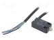 Limit switch  pin plunger Ø8mm  NO + NC  10A  max.250VAC  lead 2m