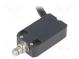 Limit switch  pin plunger Ø8mm  NO + NC  10A  max.250VAC  lead 2m