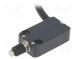 Limit switch  pin plunger Ø7mm with dust protection cap  10A