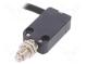 Limit switch  pin plunger Ø8mm and additional fixation  10A