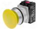 Přepínač  tlačítkový  1-polohové  NC + NO  30mm  žlutá  IP56
