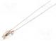 Filament lamp  neon  orange  90VDC  65VAC  0.5mA  Ø  4mm  L  10mm