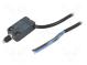 Limit switch  pin plunger Ø7mm with dust protection cap  10A