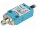 Limit switch  transversal plastic roller Ø12,7mm  5A  lead 5m