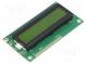 Zobrazovač  LCD  alfanumerický  STN Positive  16x2  LED  PIN 16