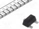 Tranzistor  P-MOSFET  unipolární  -20V  -0,76A  313mW  SC89