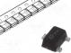 Tranzistor  P-MOSFET  unipolární  -20V  -0,57A  0,45W  SOT723