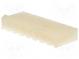 Plug  wire-board  female  5.08mm  PIN  8  w/o contacts  for cable