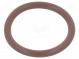 Těsnění O-ring  FPM  Thk  2mm  Øvnitř  16mm  hnědá  -20÷200°C