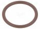 Těsnění O-ring  FPM  Thk  2mm  Øvnitř  18mm  hnědá  -20÷200°C