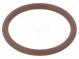 Těsnění O-ring  FPM  Thk  2,5mm  Øvnitř  24mm  hnědá  -20÷200°C