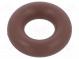 Těsnění O-ring  FPM  Thk  3mm  Øvnitř  5mm  hnědá  -20÷200°C