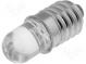 LED lamp  warm white  E10  24VDC  90mW  30°