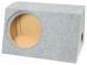 Kryt reproduktoru  MDF  30l  300mm  tkanina  šedý melír  BMW  325mm