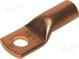 Koncovka-trubkové očko  M6  25mm2  krimpovací  na kabel  L  28,5mm