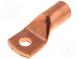 Koncovka-trubkové očko  M6  35mm2  krimpovací  na kabel  L  31,5mm