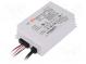 Napájecí zdroj  spínaný  LED  45W  26÷43VDC  1050mA  90÷295VAC