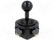 Joystick  0÷5kΩ±5%,dvouosé  Stab.pol  1  5kΩ  -10÷80°C  ±5%