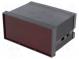 Kryt  do panelu  L 63mm  W 96mm  H 48mm  noryl  černá  IP20