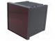 Kryt  do panelu  L 81mm  W 96mm  H 96mm  noryl  černá  IP20