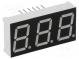 Zobrazovač  LED  sedmisegmentový  14,2mm  modrá  80mcd  anoda