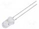 CRLED  5mm  bílá studená  7000mcd  60°  14mA  5,5÷20V