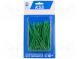 Cable tie  L  100mm  W  2.5mm  polyamide  78.5N  green  100pcs.
