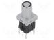 Switch  keypad  Pos  2  SPST-NO  0.05A/12VDC  silver  LED  yellow