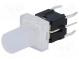 Switch  keypad  Pos  2  DPST-NO  0.05A/12VDC  colourless  LED  white