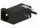 Zásuvka  napájecí DC  vidlice  3,4/1,3mm,3,5/1,3mm  1,3mm  THT