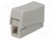 Instalační rychlosvorka  pružinová svorka  0,5÷2,5mm2  450V  24A