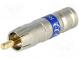 Zástrčka  RCA  vidlice  lisování  Kabel  RG6  75Ω  3GHz