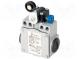 Limit switch  lever R 26,5mm, plastic roller Ø18mm,with reset