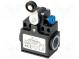Limit switch  lever R 26,5mm, plastic roller Ø18mm,with reset