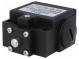 Limit switch  pin plunger Ø8mm  NO + NC  10A  max.400VAC  PG13,5