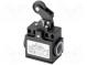 Limit switch  lever R 27mm, plastic roller Ø22mm  NO + NC  10A