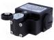 Limit switch  lever R 26,5mm, plastic roller Ø18mm  NO + NC