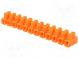 Svorkovnice  šroubová svorka  4mm2  400V  32A  póly  12  svorky  24