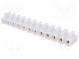 Svorkovnice  šroubová svorka  6mm2  400V  41A  póly  12  svorky  24