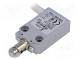 Limit switch  oblong metal roller Ø12mm  NO + NC  5A  max.240VAC