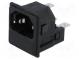 Konektor  napájecí AC  zásuvka  vidlice  10A  250VAC  IEC 60320