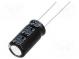 Kondenzátor  elektrolytický  THT  2200uF  6,3VDC  Ø10x20mm  ±20%