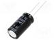 Kondenzátor  elektrolytický  THT  2200uF  25VDC  Ø12x25mm  ±20%