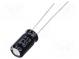 Kondenzátor  elektrolytický  THT  33uF  63VDC  Ø6,3x11mm  ±20%