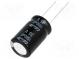 Kondenzátor  elektrolytický  THT  1500uF  35VDC  Ø16x25mm  ±20%