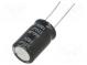 Kondenzátor  elektrolytický  THT  120uF  160VDC  Ø16x25mm  ±20%